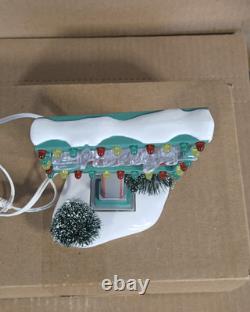 Department 56 Snow Village Shelly's Diner Two Piece Set #55008 NIB Retired