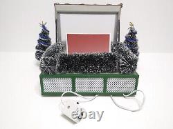 Department 56 Snow Village Stardust Drive-In Theater Light Up Building 55064