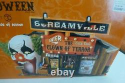 Department 56 Snow Village The Clown House of Terror Screamville New 4030759