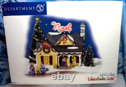 Department 56 Snow Village The Noel House Never Been Displayed NIB WithL &