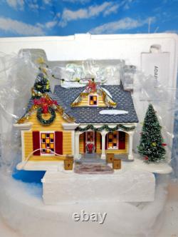 Department 56 Snow Village The Noel House Never Been Displayed NIB WithL &