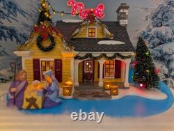 Department 56 Snow Village The Noel House Never Been Displayed NIB WithL &