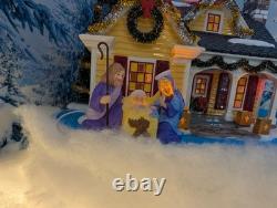 Department 56 Snow Village The Noel House Never Been Displayed NIB WithL &