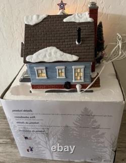 Department 56 THE PATRIOT HOUSE The Original Snow Village with Box Tested & Works