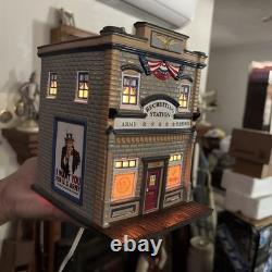 Department 56 The Original Snow Village Armed Forces Recruiting Station