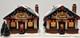 Department 56 The Original Snow Village Harley-Davidson Roadside Cabins retired