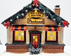Department 56 The Original Snow Village Harley-Davidson Roadside Cabins retired