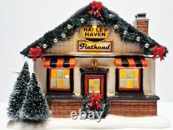 Department 56 The Original Snow Village Harley-Davidson Roadside Cabins retired