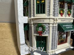 Department 56 The Original Snow Village Starbucks Coffee WithBox #54859 CM