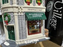 Department 56 The Original Snow Village Starbucks Coffee WithBox #54859 CM