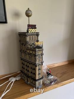 Department 56 Times Tower Special Edition Illuminated Christmas Village
