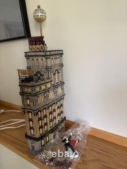 Department 56 Times Tower Special Edition Illuminated Christmas Village