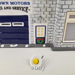 Department 56 Uptown Motors Ford & 1919 Model T 54941 Snow Village Building