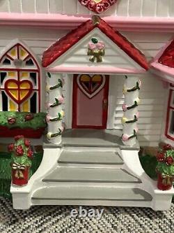 Department 56 Valentine's Day Chapel of Love & The Happy Couple Snow Village