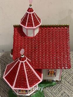 Department 56 Valentine's Day Chapel of Love & The Happy Couple Snow Village