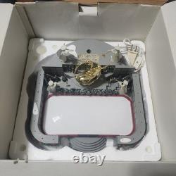 Department 56 Village Animated Rockefeller Plaza Skating Rink In Original In Box