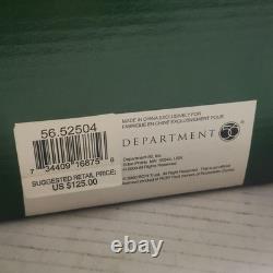 Department 56 Village Animated Rockefeller Plaza Skating Rink In Original In Box