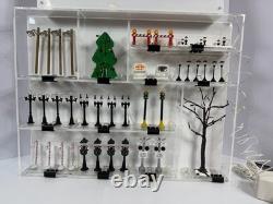 Department 56 Village Retail Store Front POP Lighted Accessories Display