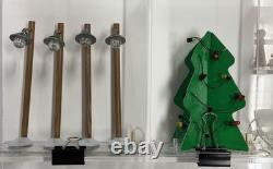 Department 56 Village Retail Store Front POP Lighted Accessories Display