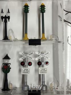 Department 56 Village Retail Store Front POP Lighted Accessories Display