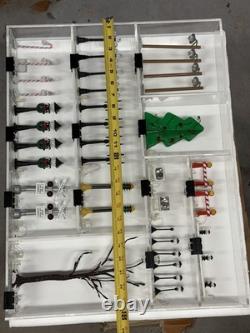 Department 56 Village Retail Store Front POP Lighted Accessories Display