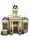 Department 56 Village Town Hall Original Snow Village 55044 Rare Storage Flaws