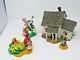 Department 56 Wizard Of Oz Dorothy's House In Munchkinland 4 Piece Set HTF