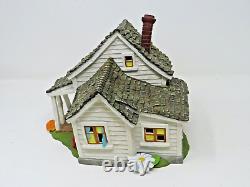 Department 56 Wizard Of Oz Dorothy's House In Munchkinland 4 Piece Set HTF