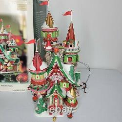Department Dept 56 North Pole Village Series POINSETTIA PALACE #56.56796 retired
