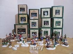 Dept. 56 1995 Dickens Twelve Days Of Christmas Complete Set Of 12 Excellent