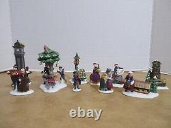 Dept. 56 1995 Dickens Twelve Days Of Christmas Complete Set Of 12 Excellent