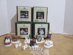 Dept. 56 1995 Dickens Twelve Days Of Christmas Complete Set Of 12 Excellent