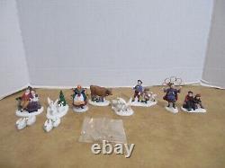 Dept. 56 1995 Dickens Twelve Days Of Christmas Complete Set Of 12 Excellent