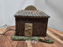 Dept 56 4036589 cats bats rats Shooting Gallery range animated Village Halloween