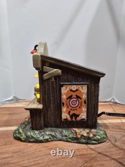 Dept 56 4036589 cats bats rats Shooting Gallery range animated Village Halloween