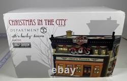 Dept 56 4042393 Christmas in the City Otto's Harley Tavern RETIRED
