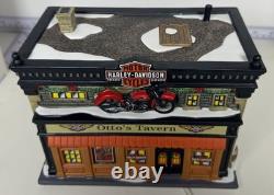 Dept 56 4042393 Christmas in the City Otto's Harley Tavern RETIRED