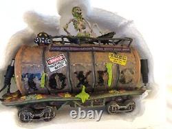 Dept 56 4042419 Haunted Rails toxic waste car Halloween Village in original box