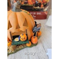 Dept 56 54600 Jack's Pumpkin Carving Studios Halloween Village accessory