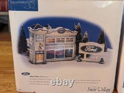 Dept 56 54941 Uptown Motors Ford Pre Owned IOB