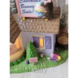 Dept 56 55355 Chocolate bunny Factory Snow Village accessory Xmas Easter