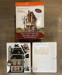 Dept 56 55374 LaGhosti Movie Theater Halloween Village Haunted Building