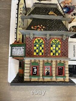 Dept 56 55374 LaGhosti Movie Theater Halloween Village Haunted Building