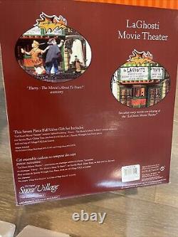 Dept 56 55374 LaGhosti Movie Theater Halloween Village Haunted Building