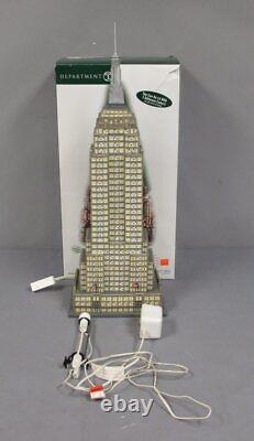 Dept 56 56.59207 Christmas in The City Illuminated Empire State Building/Box