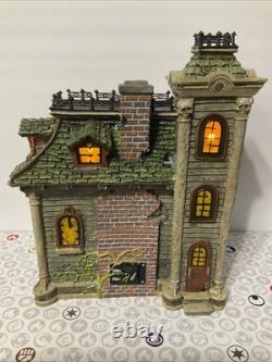 Dept 56 58213 Accents Haunted House Scene Halloween Illuminations Rare No Box