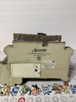 Dept 56 58213 Accents Haunted House Scene Halloween Illuminations Rare No Box