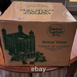 Dept 56 #58500 1997 Dickens Historical Landmark Village Set 5 Tower of London