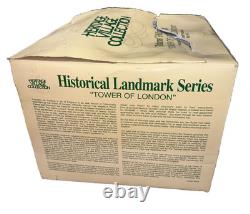 Dept 56 #58500 1997-Dickens Historical Landmark Village Set 5-Tower of London