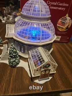 Dept 56 59219 Christmas In The City Series Crystal Gardens Conservatory EX/Box